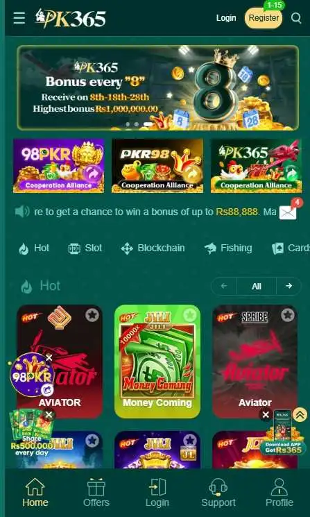 Pk365 Game download