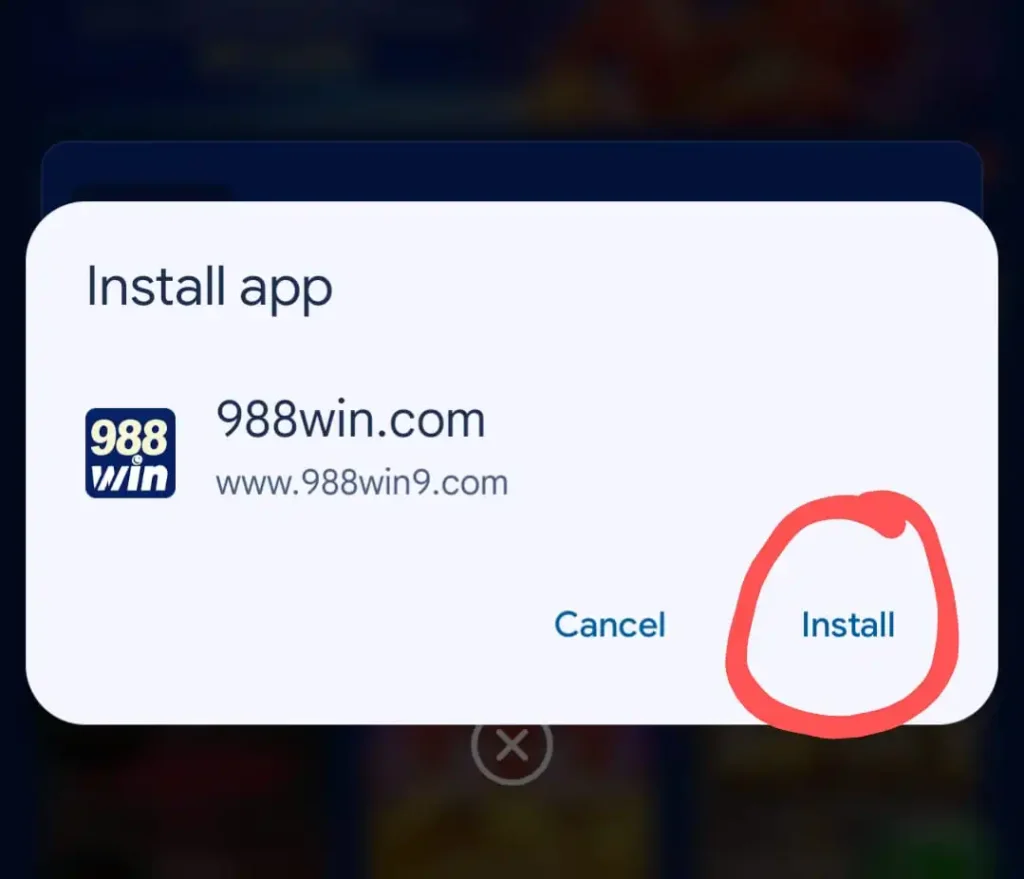 install