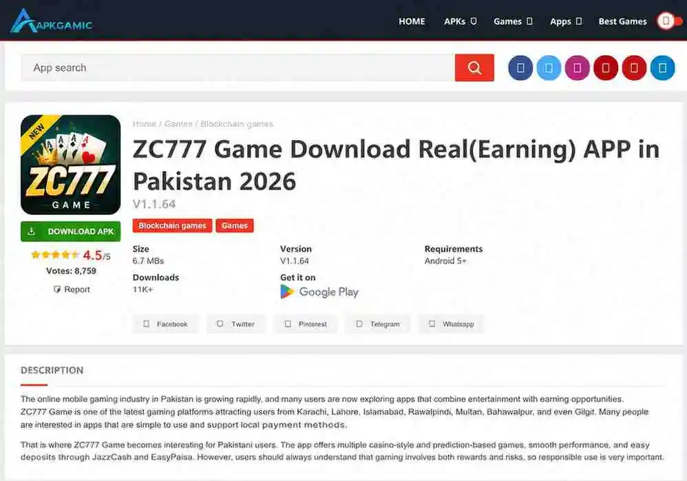 ZS777 Game Download